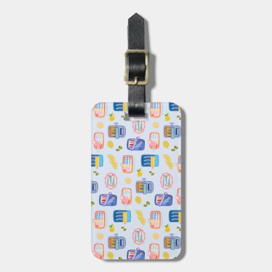 Sardines and Lemons ラゲッジタグ (正面縦)