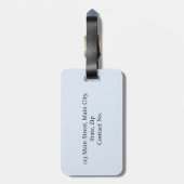 Sardines and Lemons ラゲッジタグ (裏面縦)