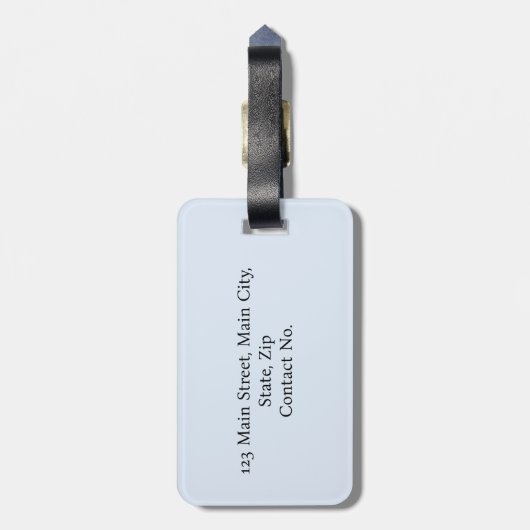 Sardines and Lemons ラゲッジタグ (裏面縦)