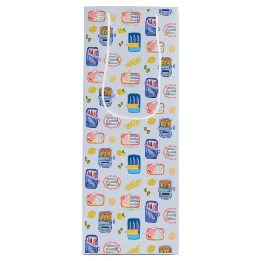 Sardines and Lemons ワインギフトバッグ (正面)