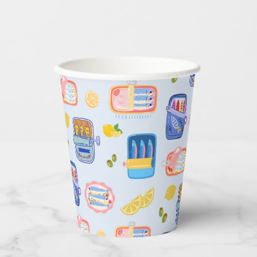 Sardines and Lemons 紙コップ (正面)