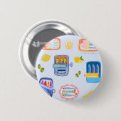 Sardines and Lemons 缶バッジ (正面&裏面)