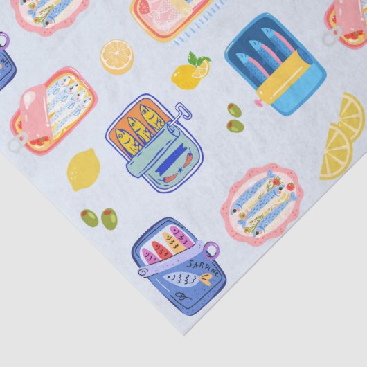 Sardines and Lemons 薄葉紙 (詳細)