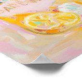 Sardines painting art print ポスター (角)