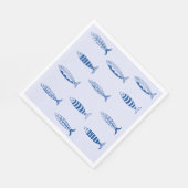 Sardines Pattern スタンダードランチョンナプキン (角)