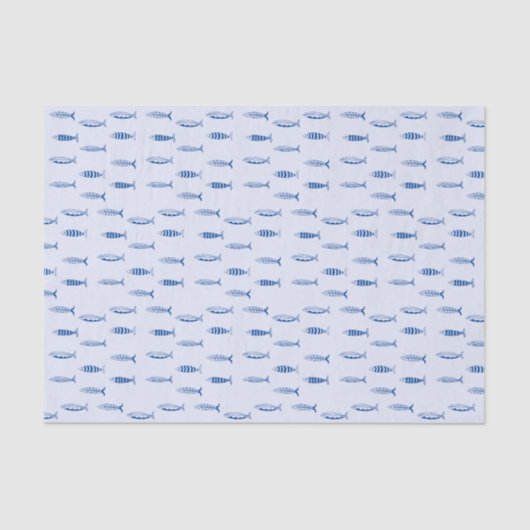 Sardines Pattern 薄葉紙 (正面)