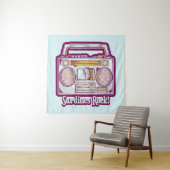 Sardines Rock 80おもしろい'sステレオ タペストリー (インサイチュ)