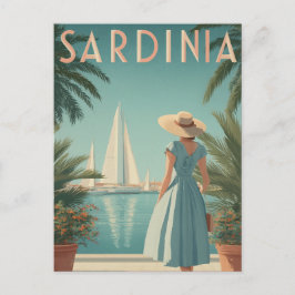 Sardinia 50s vintage ポストカード