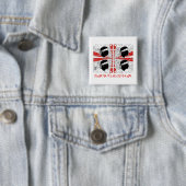 Sardinia flag - Grunge - badge 缶バッジ (インサイチュ)
