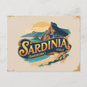 Sardinia Island Escape ポストカード (正面)