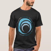 Sardinia Italy Beach Wave Tシャツ (正面)