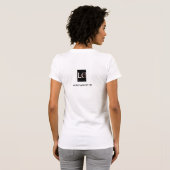 Sarfortnimの明白な女性スコップ Tシャツ (裏面フル)