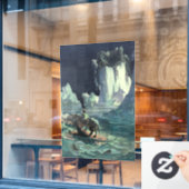 Sargasso Sea Grim Reaper & Sinking of Titanic ウィンドウサイン (カフェ窓)