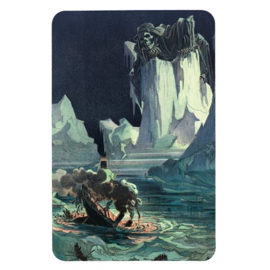 Sargasso Sea Grim Reaper & Sinking of Titanic マグネット (縦)