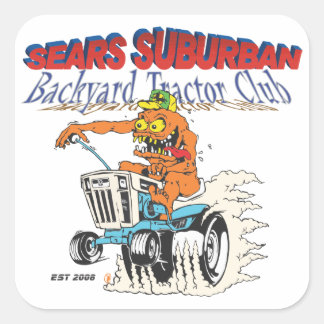 Sargeステッカー スクエアシール