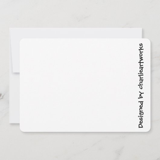 SARGE MANBOOBS Greeting Card Collection カード (裏面)