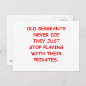 SARGE.png ポストカード (正面/裏面)