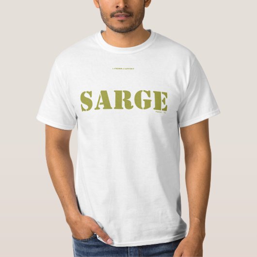 SARGE Tシャツ (正面)