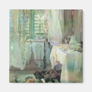 Sargent著ホテルの部屋、ヴィンテージのビクトリア時代の人のファインアー マグネット