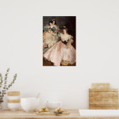 Sargent – カール・マイヤー夫人とその子ども ポスター (キッチン)