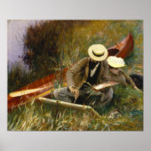 Sargent – 屋外勉強 ポスター (正面)