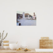 Sargent - Capri 1878のビュー ポスター (キッチン)