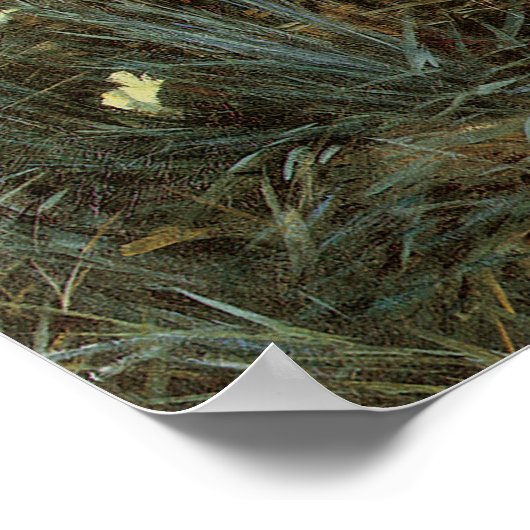 Sargent Carnation Lily Lily Rose ポスター (角)