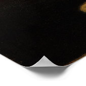 Sargent - Le Verre De Porto、ディナーテーブルAt Night ポスター (角)