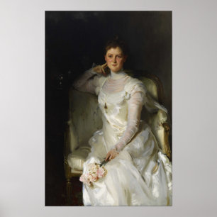 Sargent - Mrs. Joshua Montgomery Sears (サラ) ポスター