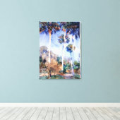 Sargent - Palms, John Singer Sargent 絵画's キャンバスプリント (インサイチュ (ウッドフロア))