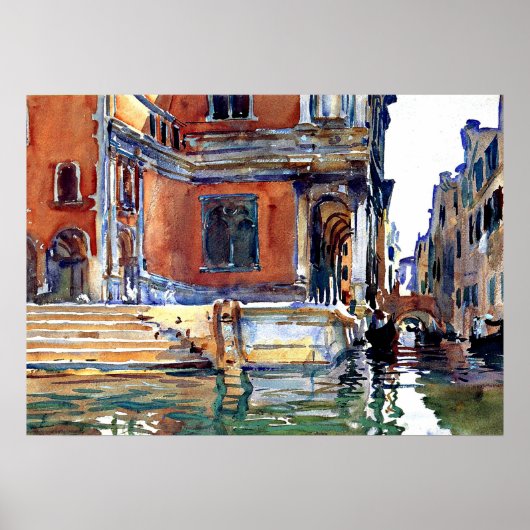 Sargent - Scuola di San Rocco ポスター (正面)