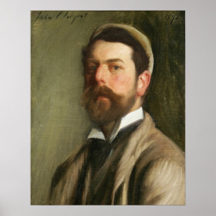 Sargent - Self-Portrait 1892 ポスター