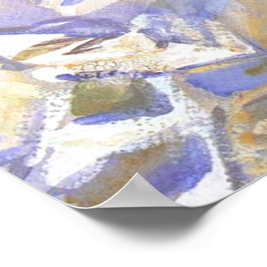 Sargent - Simplon Pass読の1911 ポスター (角)