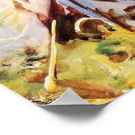 Sargent - Simplon Pass The Lesson ポスター (角)