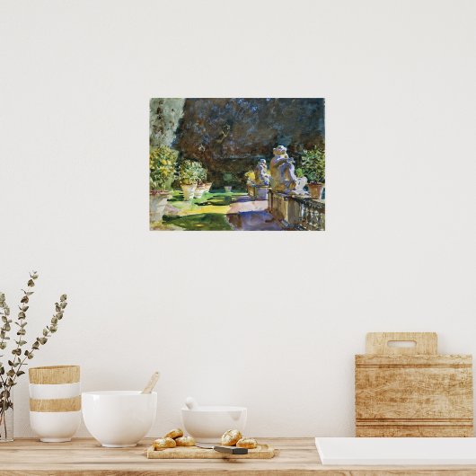 Sargent - Villa Di Marlia Lucca ポスター (キッチン)