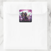 Sari Kirschblüten - Aufkleber スクエアシール (バッグ)