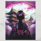 Sari Kirschblüten - Papierblatt (正面)