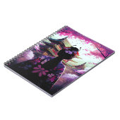 Sari Kirschbluten - Spiral Fotonotizbuch ノートブック (左側)