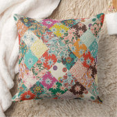 sarilmakのパッチワーク クッション (ブランケット)