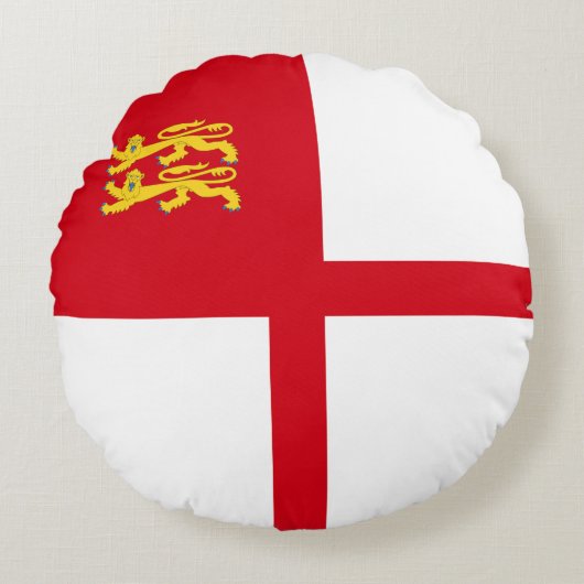  Sarkの旗 ラウンドクッション (正面)