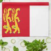 Sark Flag キッチンタオル (折り畳み)