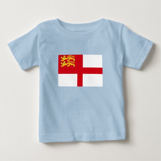Sark Flag ベビーTシャツ (正面)