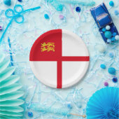 Sark Flag ペーパープレート (パーティー)