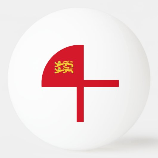 Sark Flag 卓球ボール (裏面)