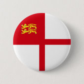 Sark Flag 缶バッジ (正面)
