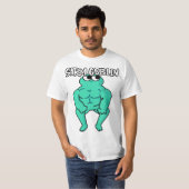 Sarm Goblin Funny Body Building Gym Muscles Workou Tシャツ (正面フル)