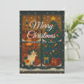 Sarmale and Chill Christmas Card シーズンカード (スタンド正面)