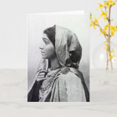 Sarojini Naidu カード (黄色い花)
