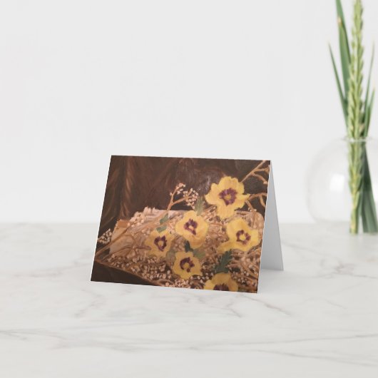 Sarr内のスチルライフ空白のノートカード カード (正面)