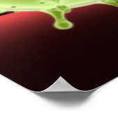 SARS図解入りの、写真付きの描写コロナウイルスの ポスター (角)